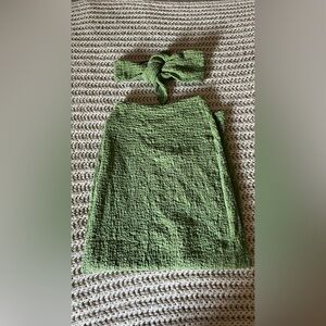 Princess Polly Green Skirt Set